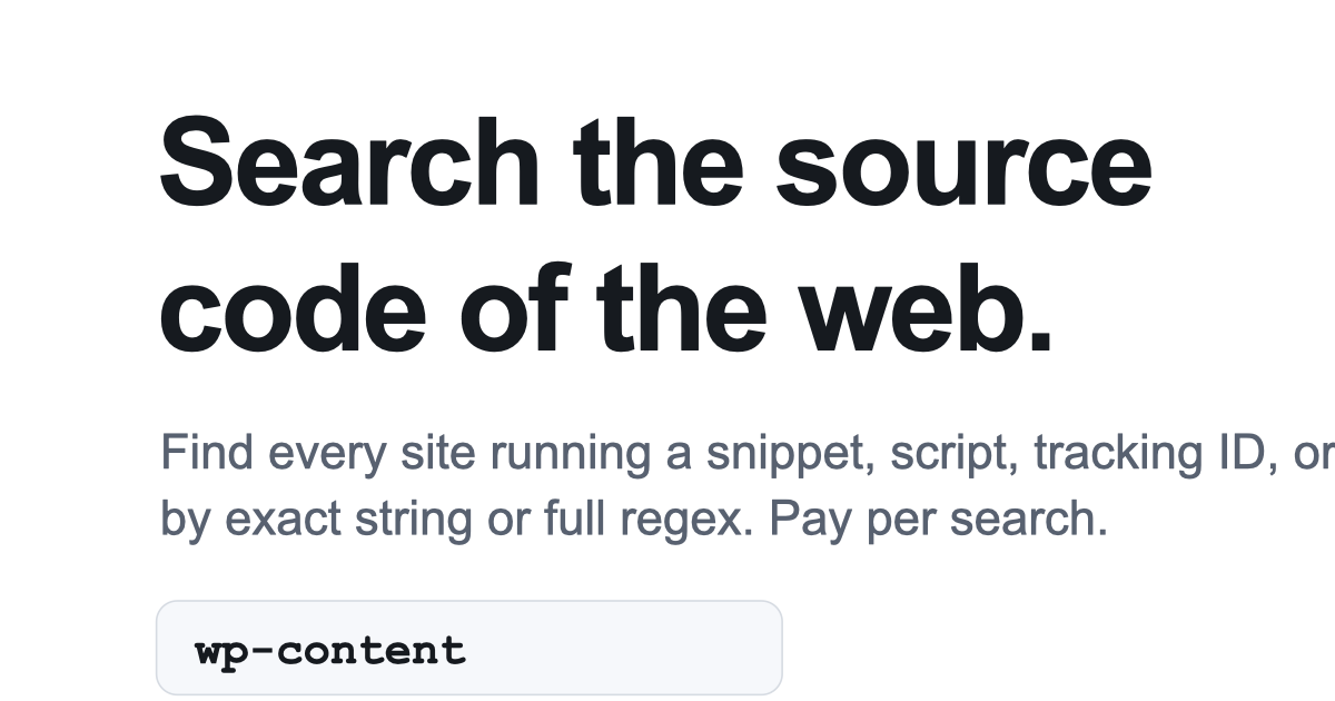 Source Code Search Engine for the Web | SearchWebCode